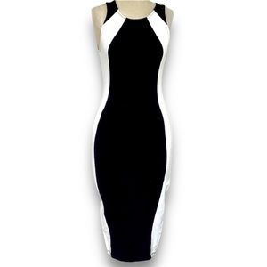 Arden B Black and White Midi